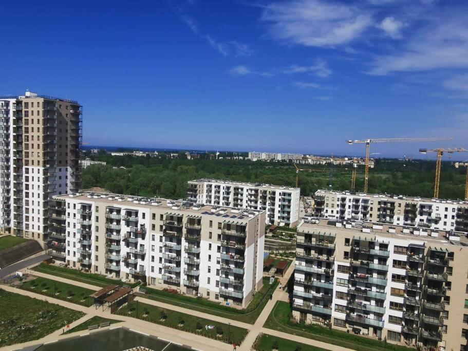 Urocze Kondominium Z Widokiem Na Morze Gdańsk Exteriör bild
